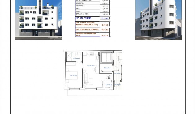 Nybygg - Apartment -
Torrevieja - Centro