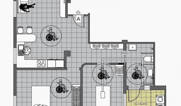 Apartment - Återförsäljning - Murcia - Vistabella