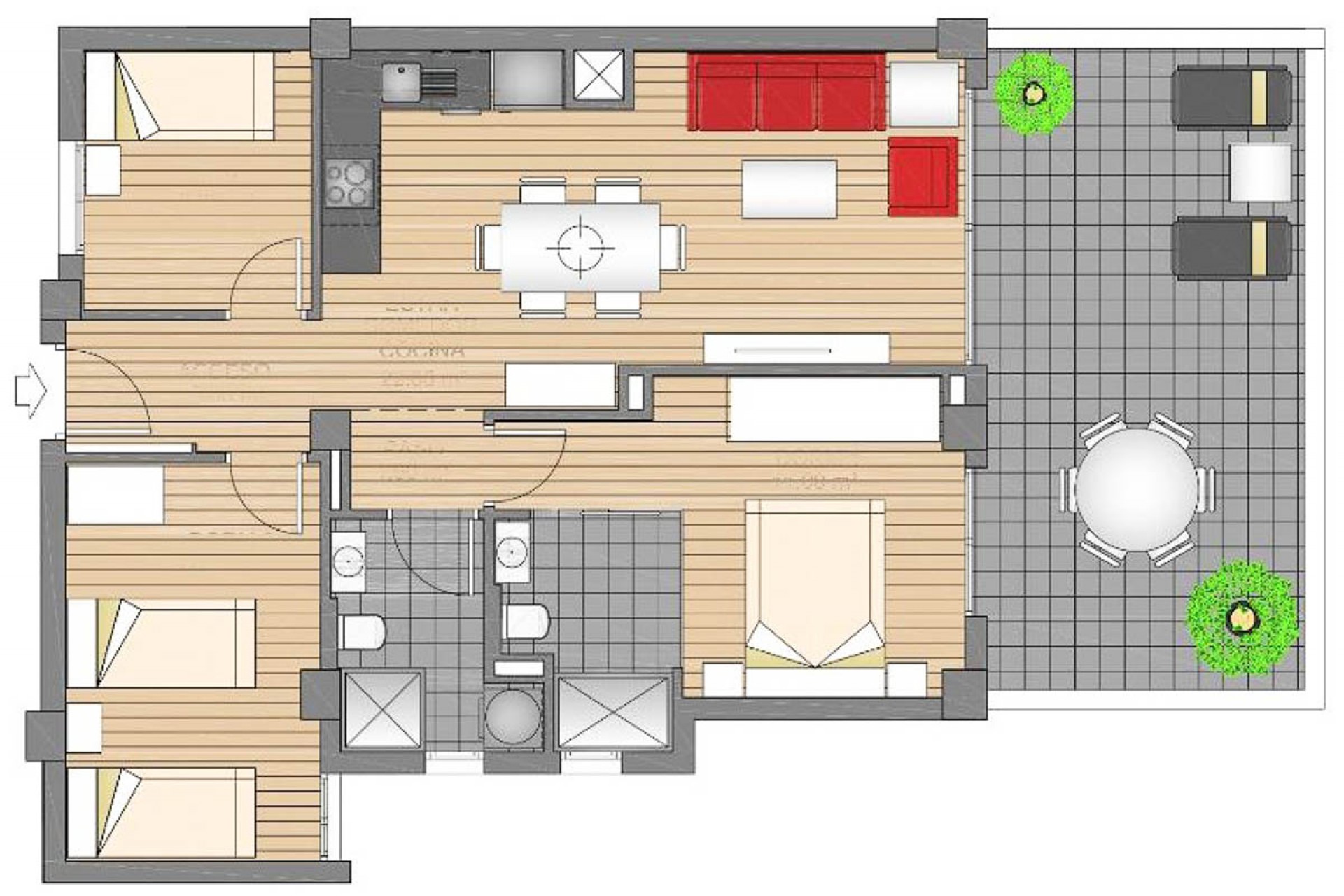 Återförsäljning - Apartment -
Los Dolses - Inland