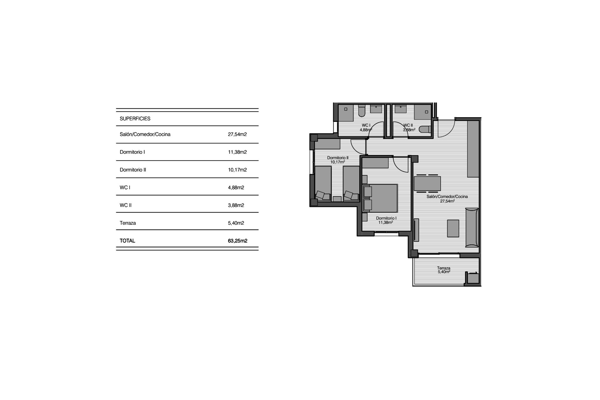 Återförsäljning - Apartment -
San Miguel de Salinas - Inland