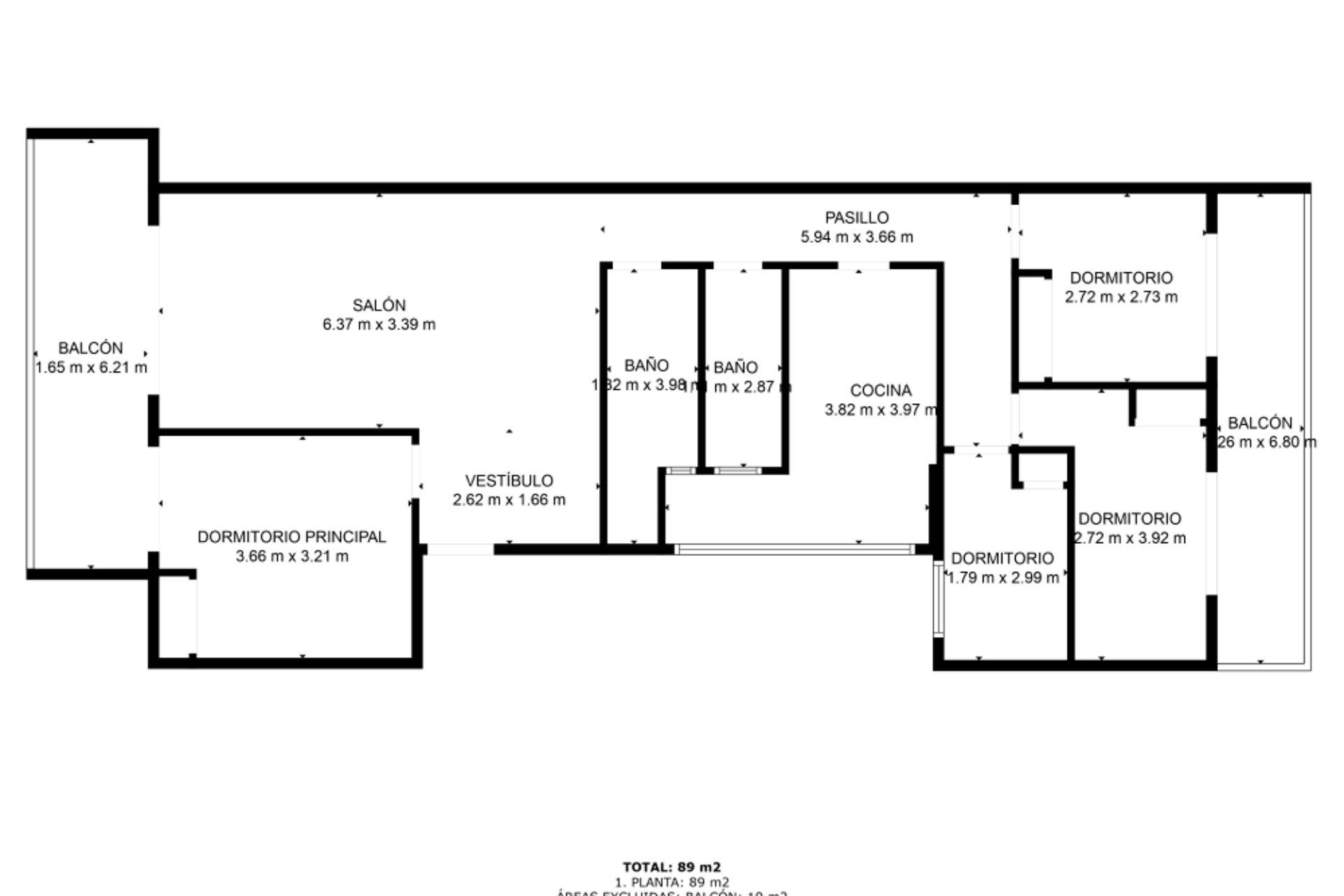 Återförsäljning - Apartment -
Torrevieja - Playa del Cura