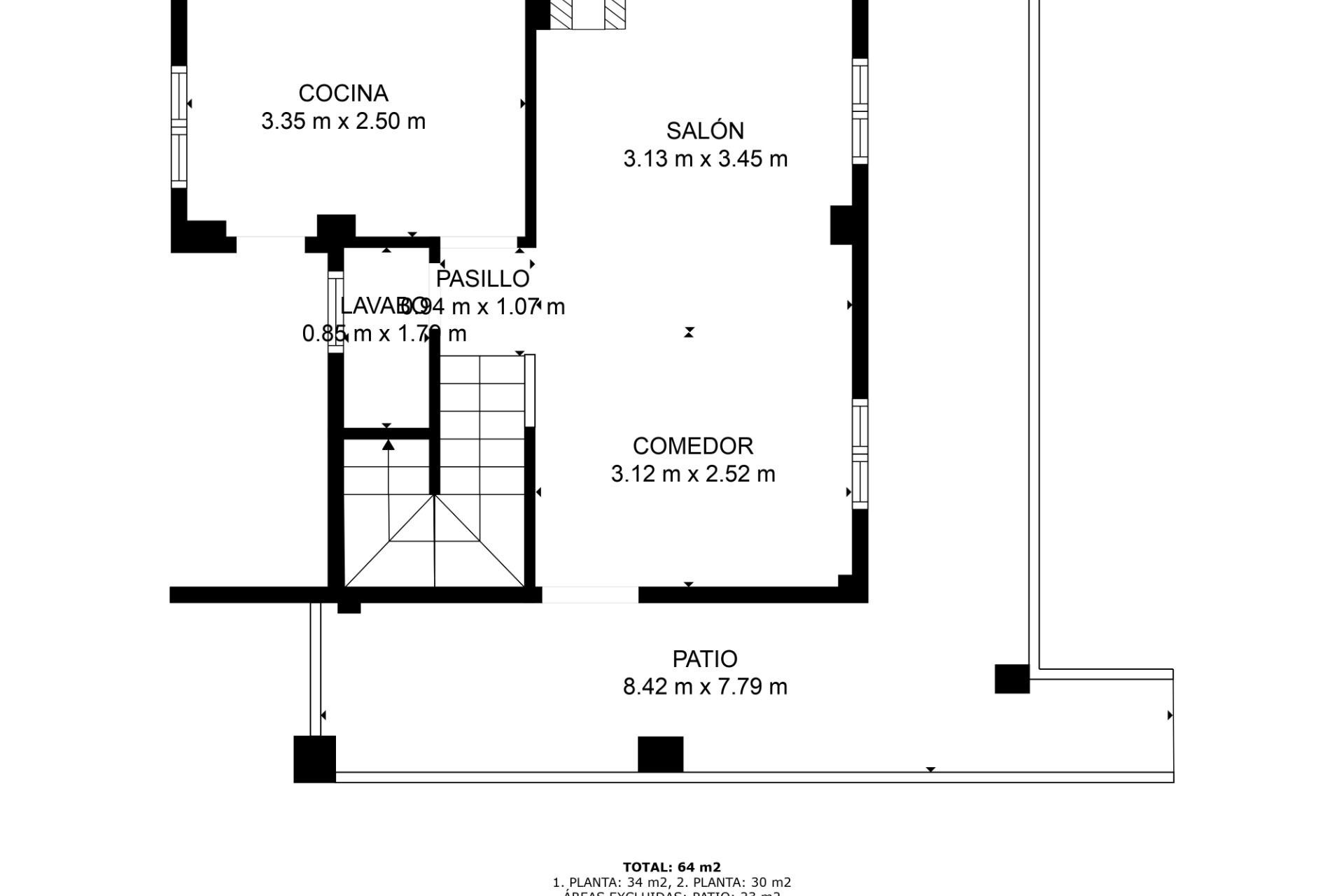 Återförsäljning - Duplex -
Torrevieja - Los Altos