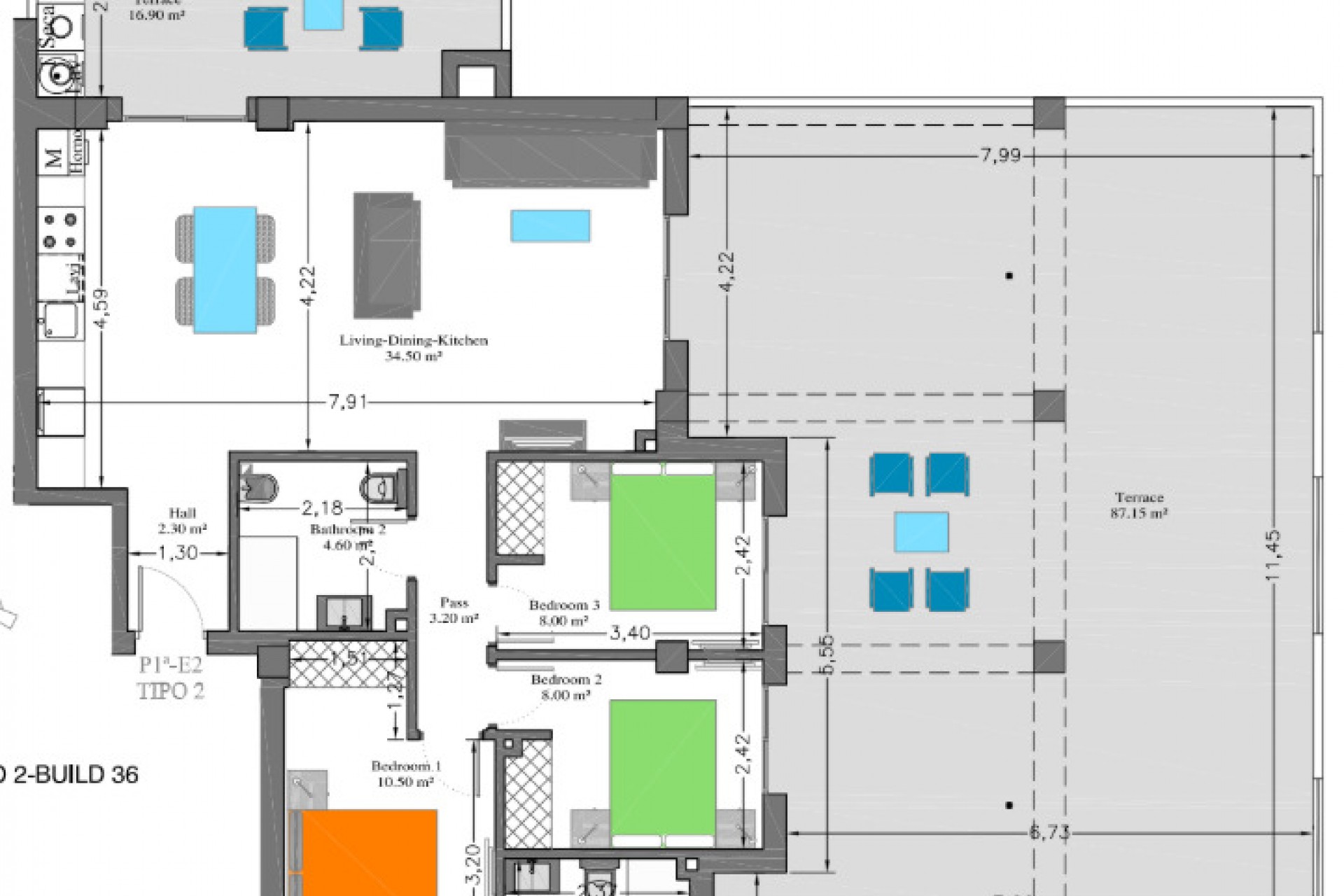 Brukt - Apartment -
Dehesa de Campoamor - Las Filipinas