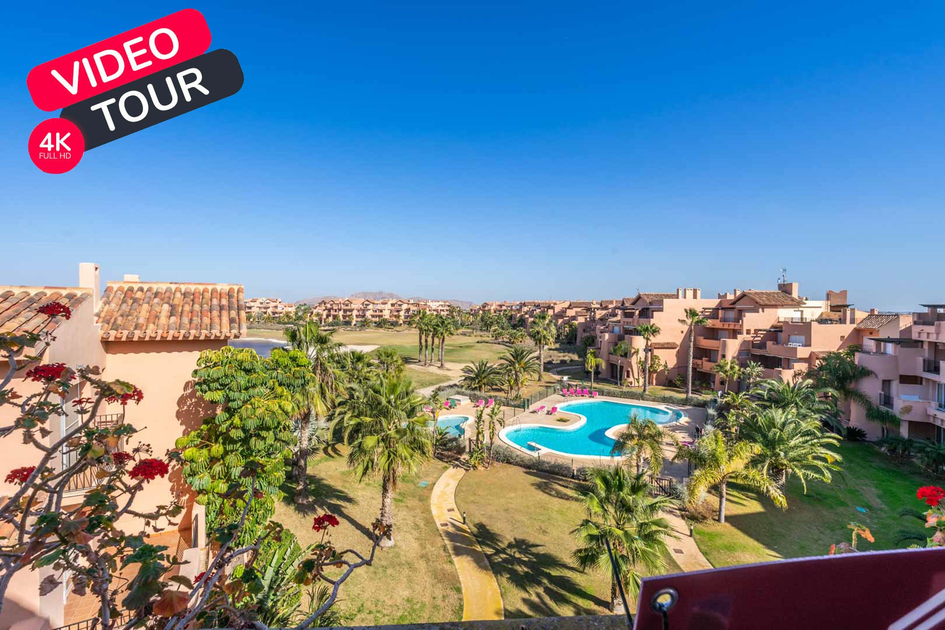 Brukt - Apartment -
Mar Menor Golf Resort - Inland