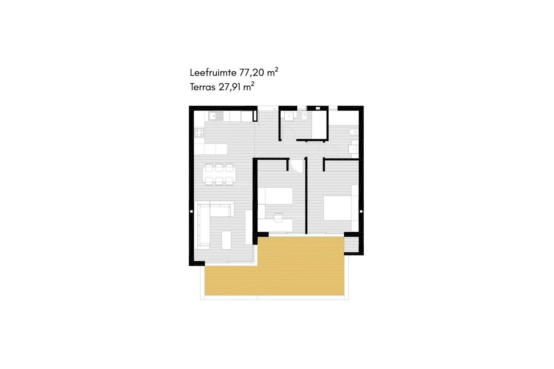 Brukt - Apartment -
Orihuela Costa - PAU 8