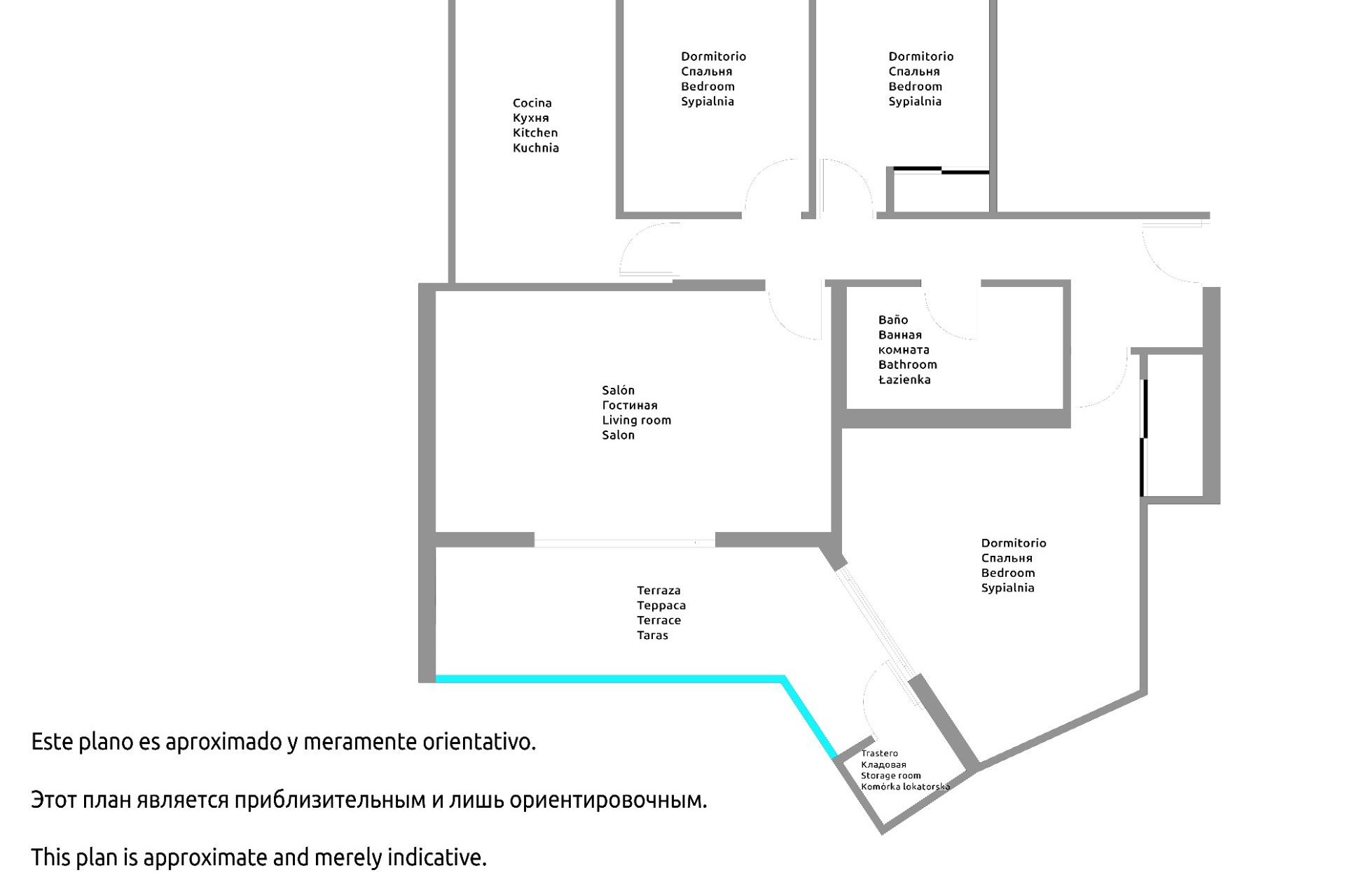 Brukt - Apartment -
Torrevieja - La Mata Pueblo