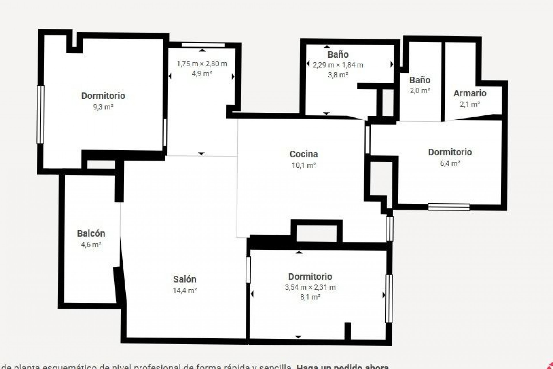 Brukt - Apartment -
Torrevieja - Playa de los Locos