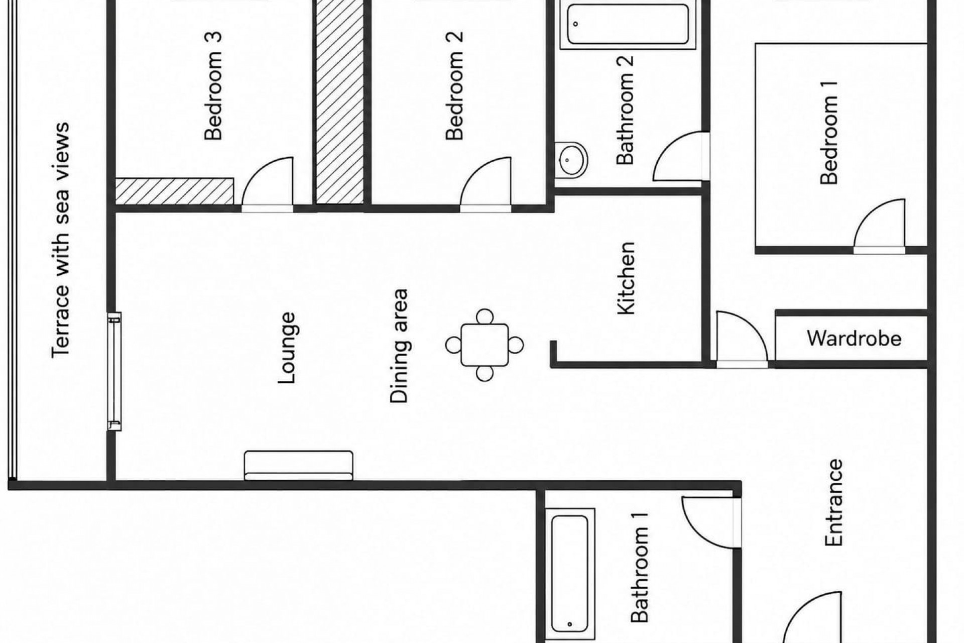 Brukt - Apartment -
Torrevieja - Playa de los Locos