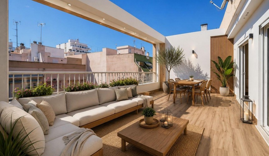 Brukt - Apartment -
Torrevieja - Playa del Cura
