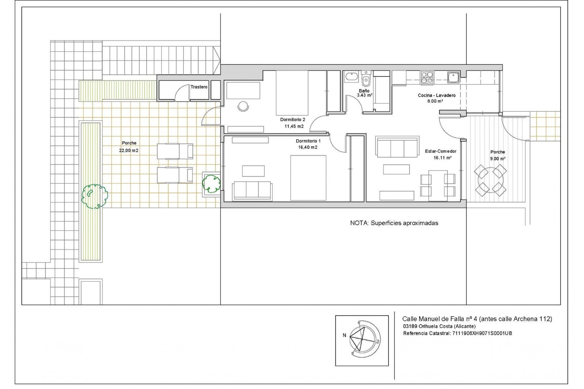 Brukt - Bungalow -
Orihuela Costa - Costa Blanca