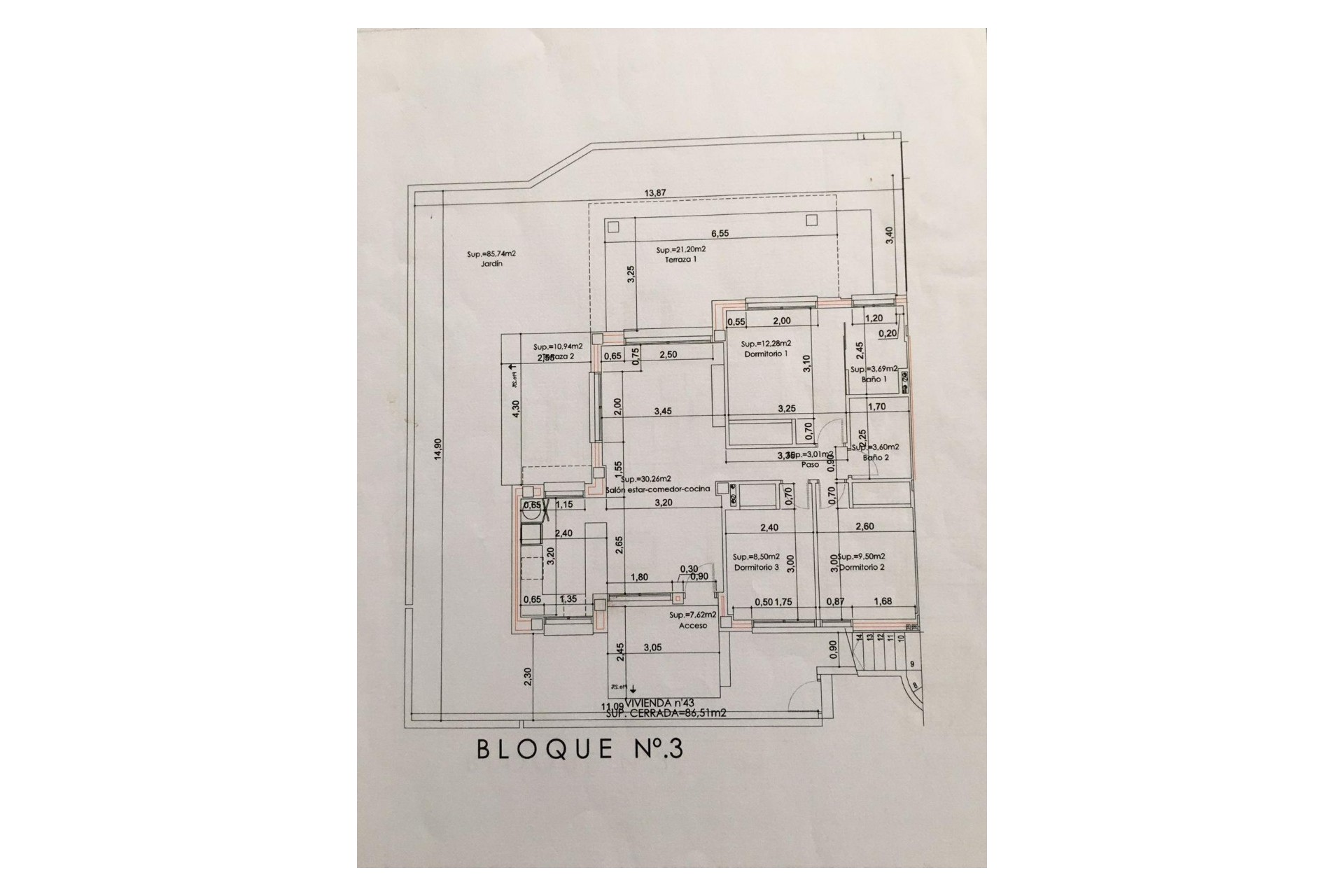 Brukt - Bungalow -
Orihuela - Inland