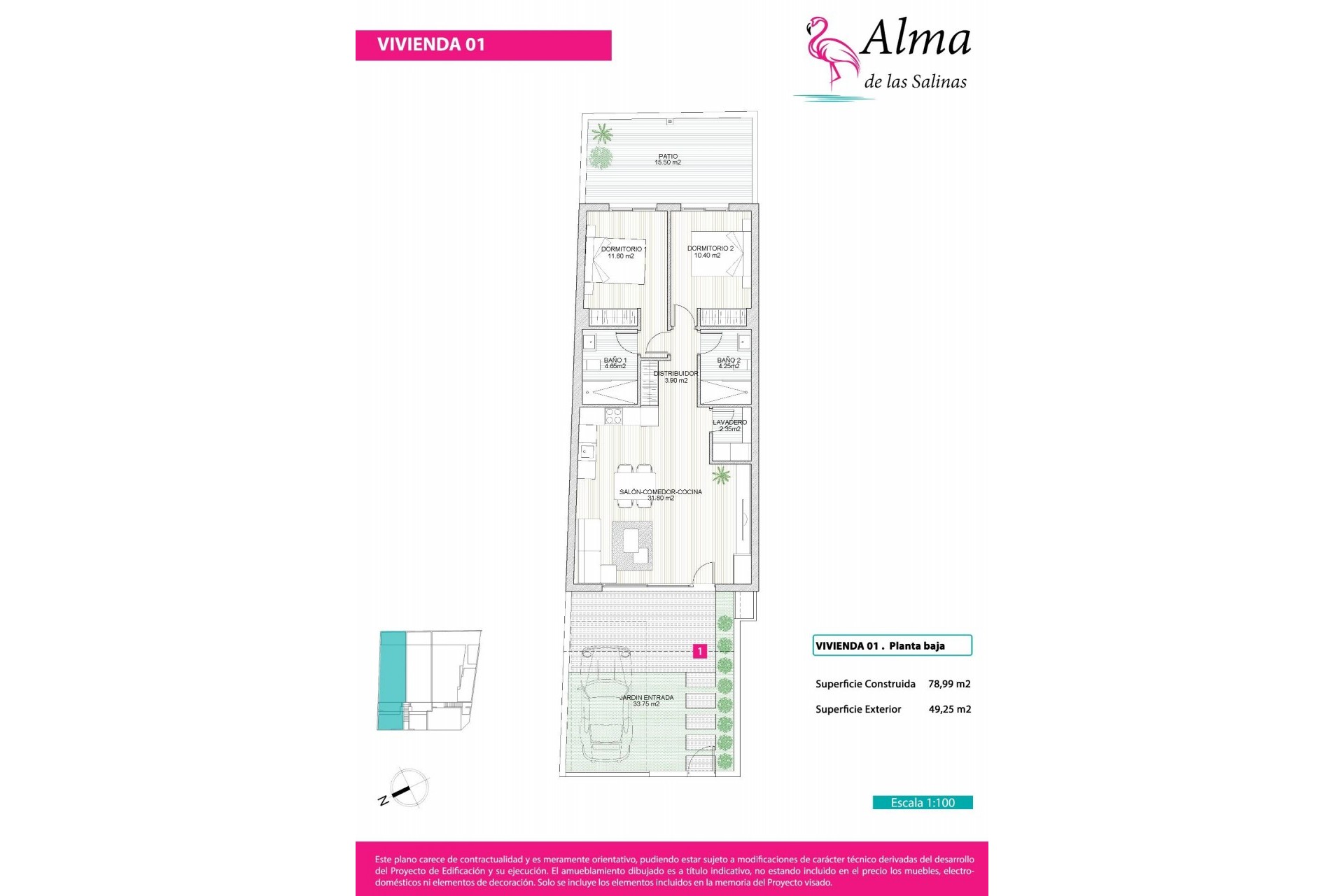 Brukt - Bungalow -
San Pedro del Pinatar - San Pedro Del Pinatar