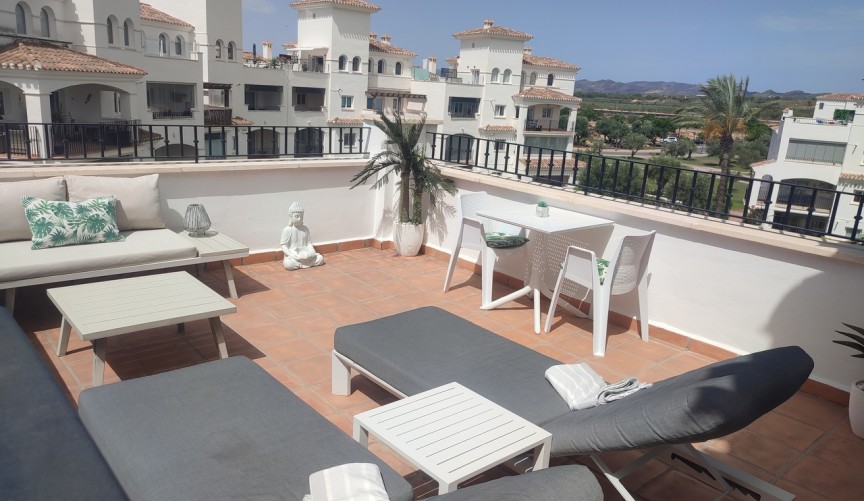 Brukt - Toppleilighet -
Hacienda Riquelme Golf Resort - Inland