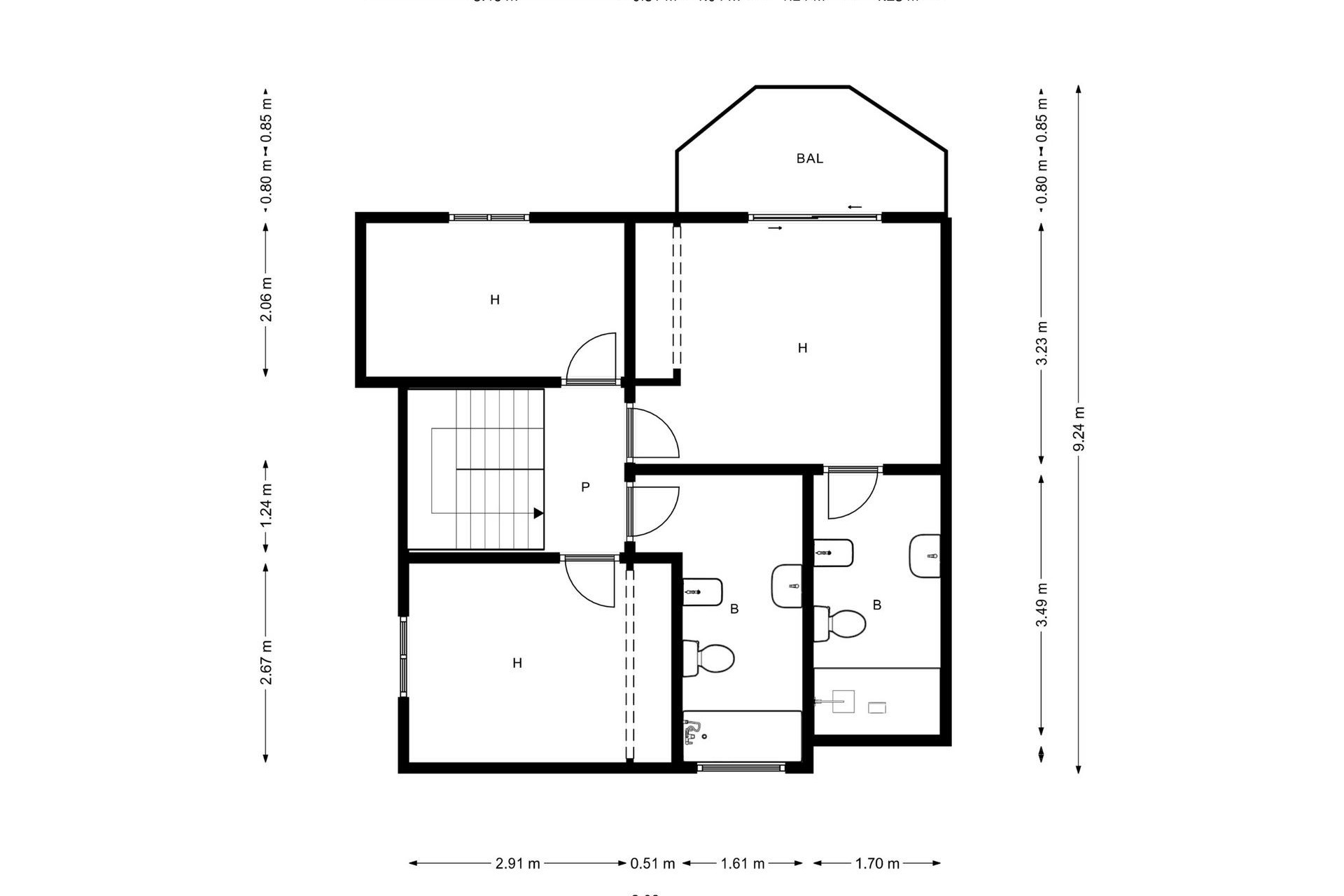 Brukt - Town House -
Orihuela Costa - Los Almendros-la Florida
