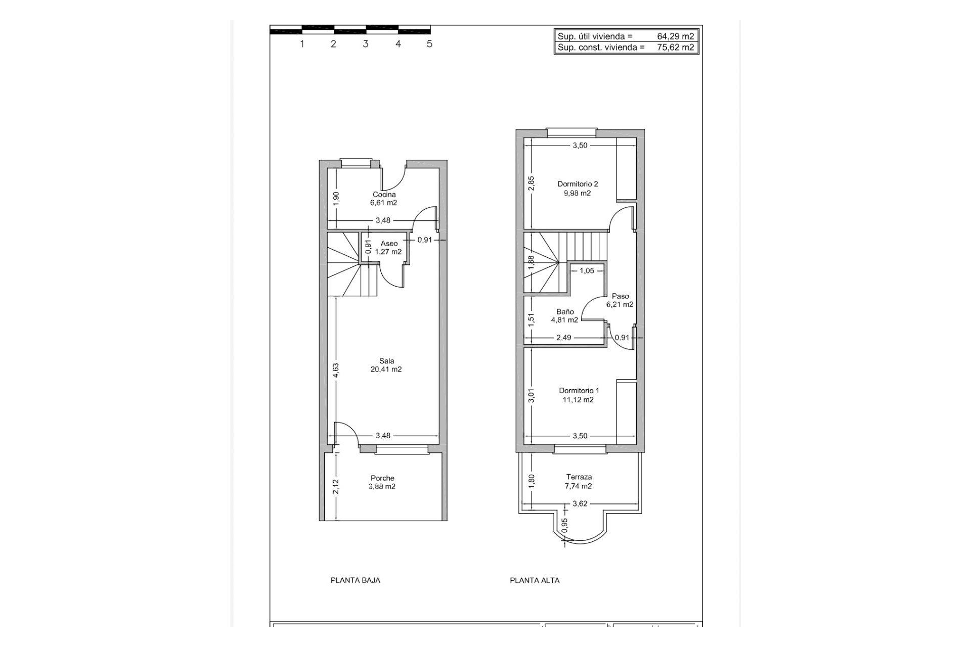 Brukt - Town House -
Rojales - Inland