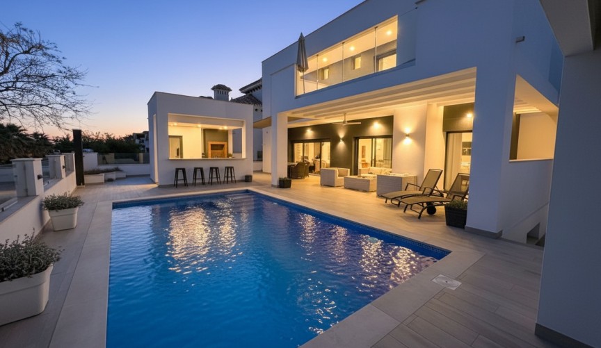 Brukt - Villa -
Mar Menor Golf Resort - Inland