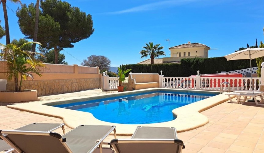 Brukt - Villa -
Moraira - Costa Blanca