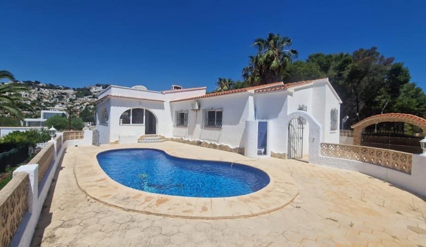 Brukt - Villa -
Moraira - Costa Blanca