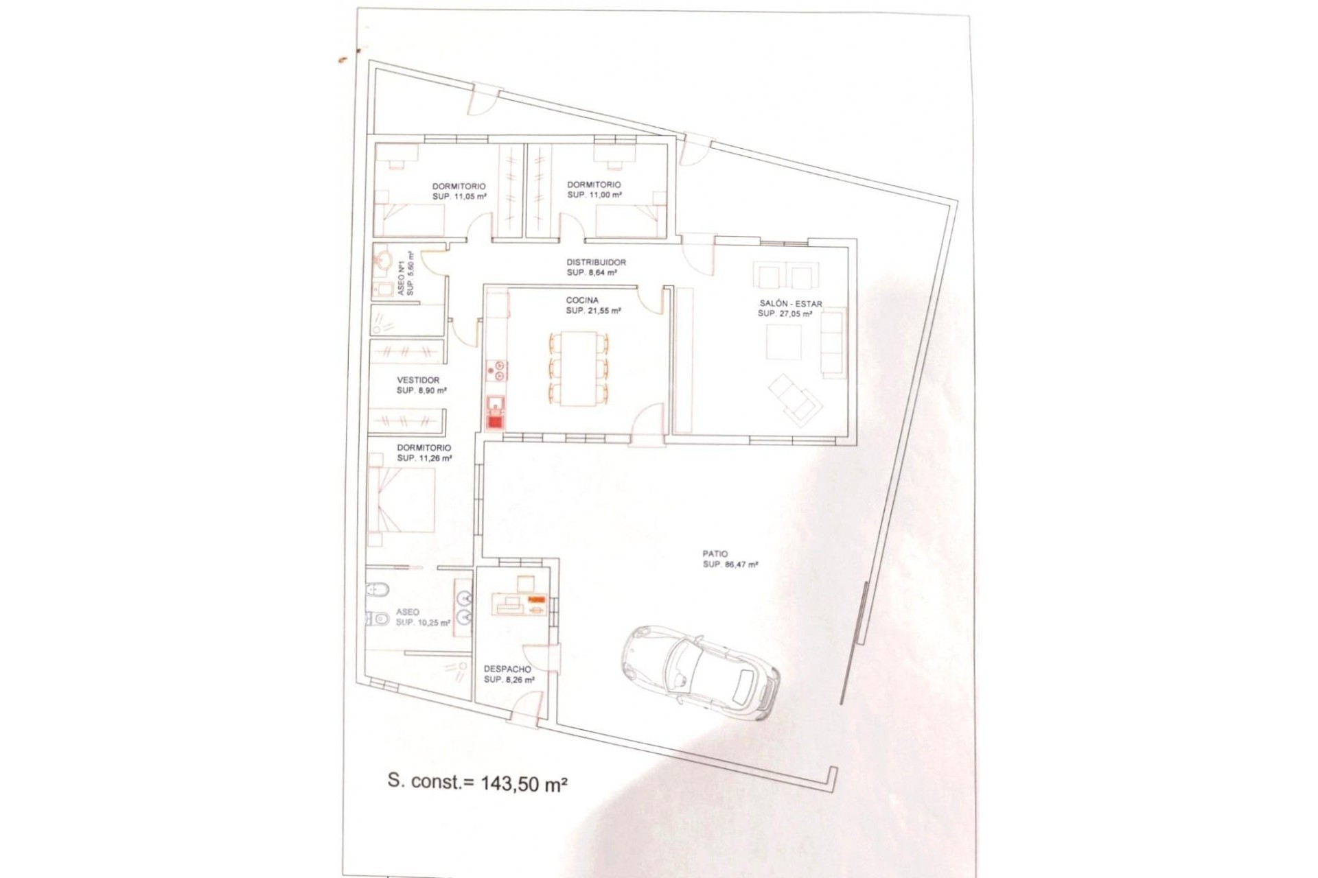 Brukt - Villa -
Pilar de la Horadada - Costa Blanca