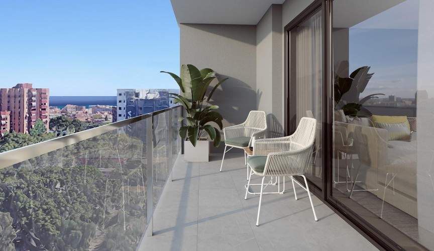 New Build - Apartment -
Alicante - San Agustín-PAU 2