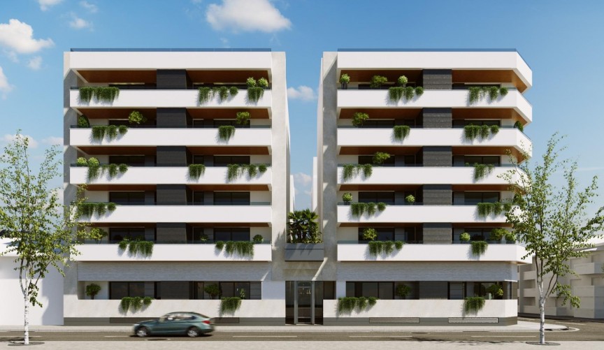 New Build - Apartment -
Almoradí - Center