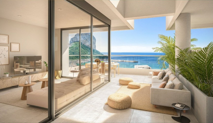 New Build - Apartment -
Calpe - Playa del Bol