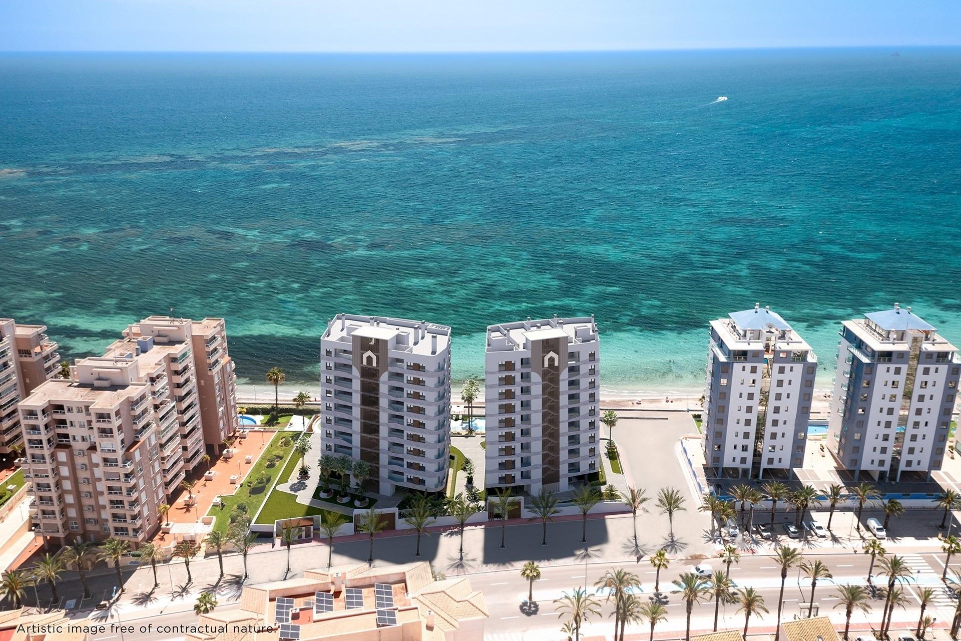 New Build - Apartment -
La Manga del Mar Menor - 1ª Linea Del Mar Mediterraneo