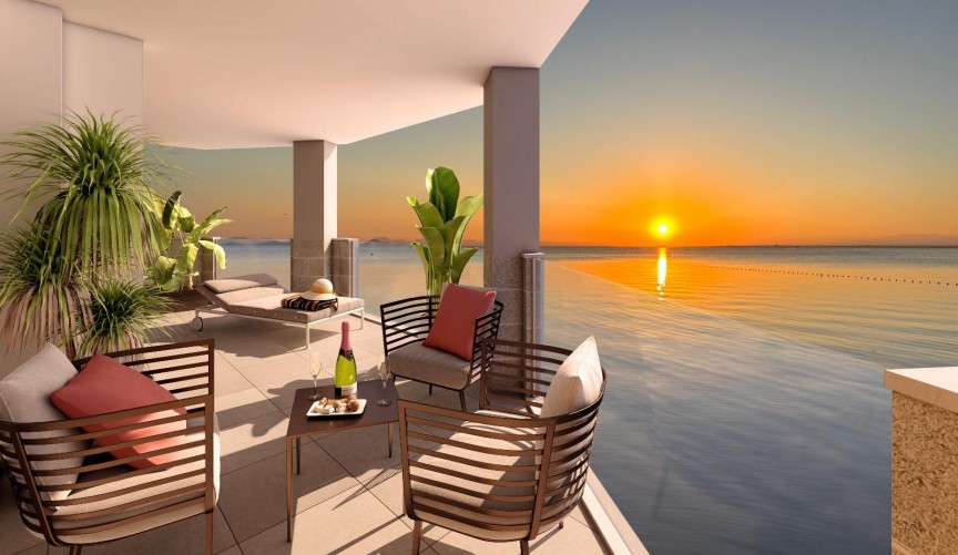 New Build - Apartment -
La Manga del Mar Menor - La Manga