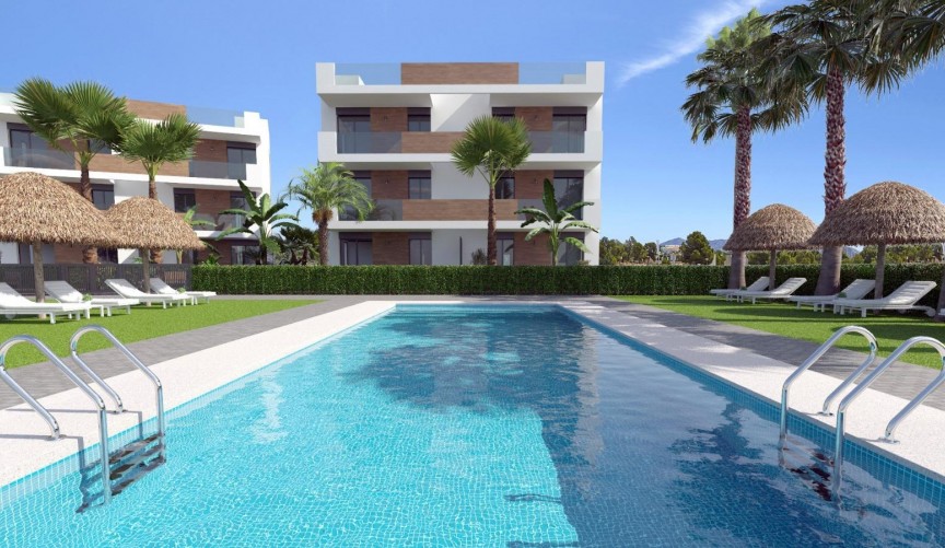 New Build - Apartment -
Los Alcazares - Serena Golf