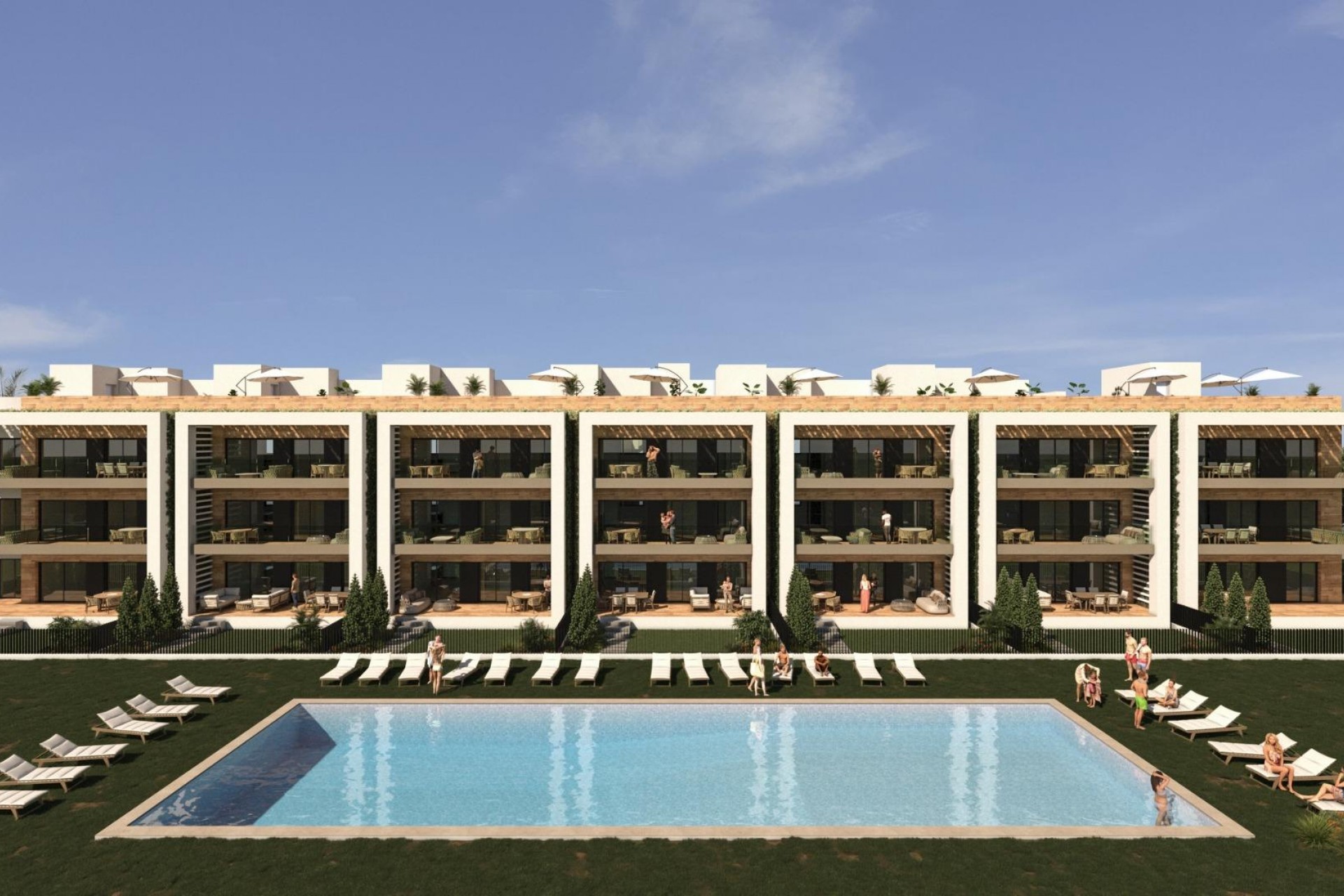 New Build - Apartment -
Los Alcazares - Serena Golf