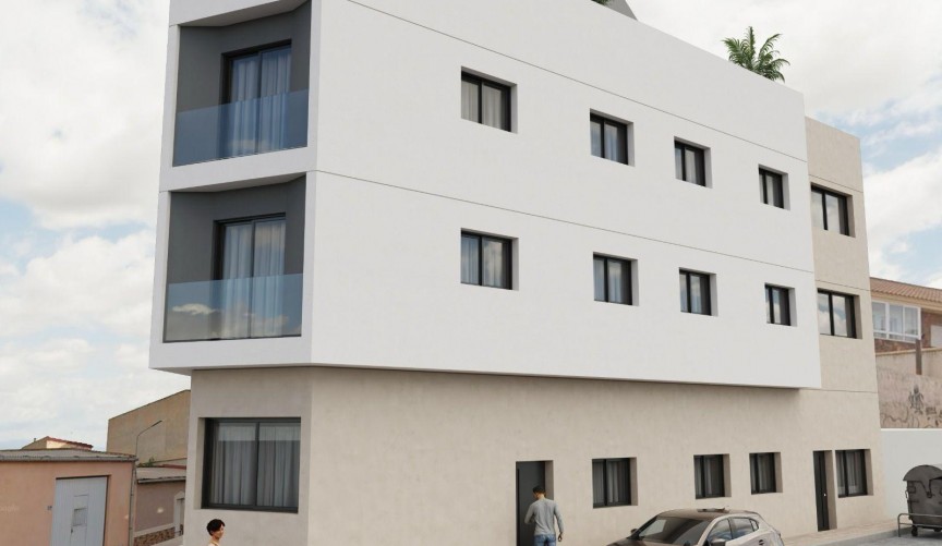 New Build - Apartment -
Mazarron - pueblo