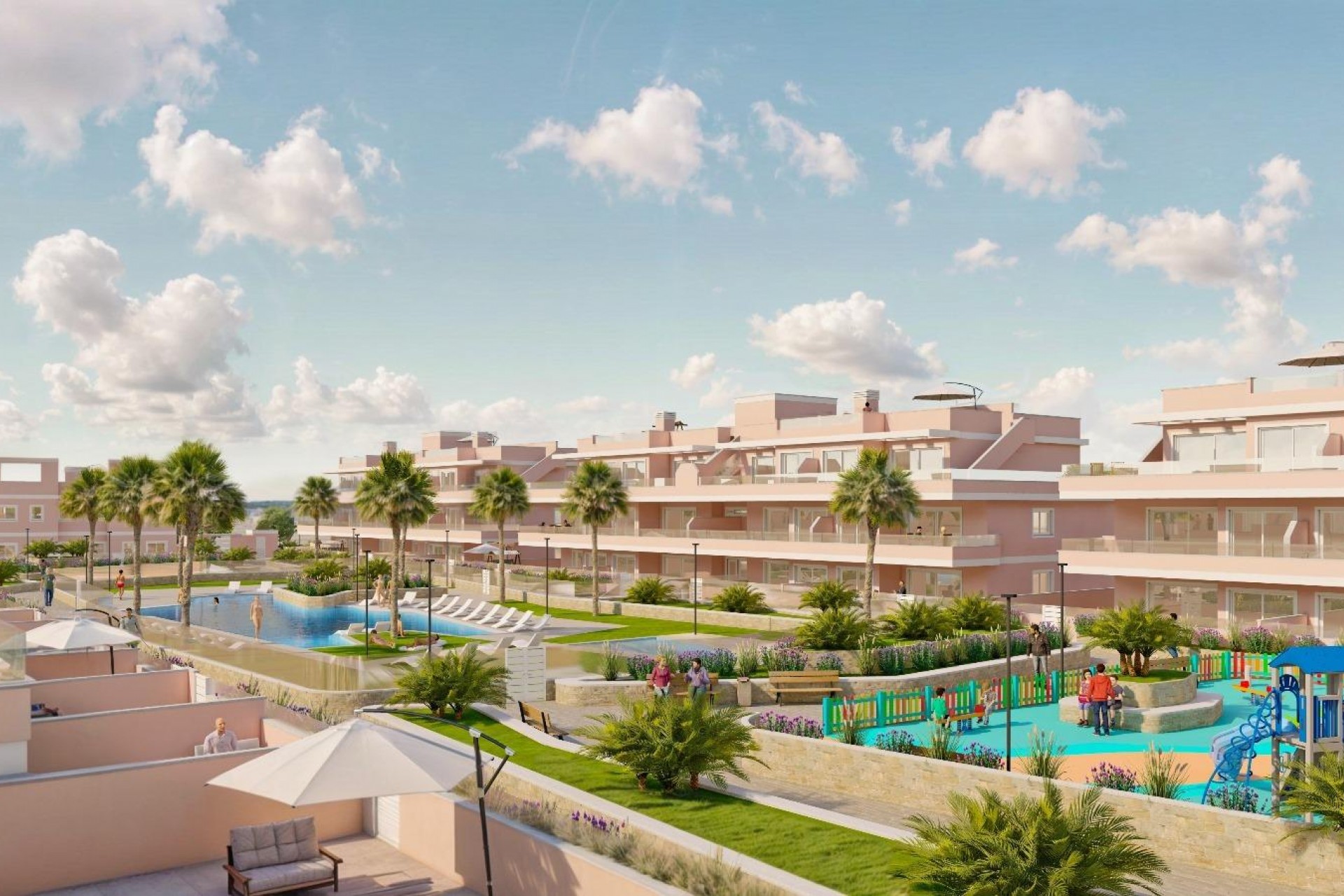 New Build - Apartment -
Pilar de la Horadada - Lo Monte