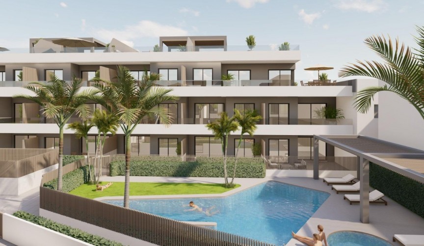 New Build - Apartment -
Pilar de la Horadada - pueblo