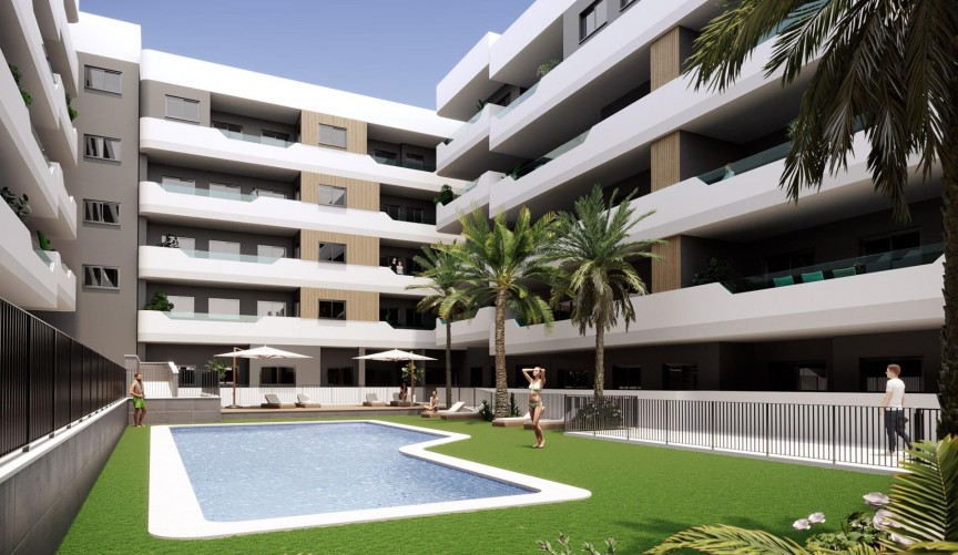 New Build - Apartment -
Santa Pola - Eroski