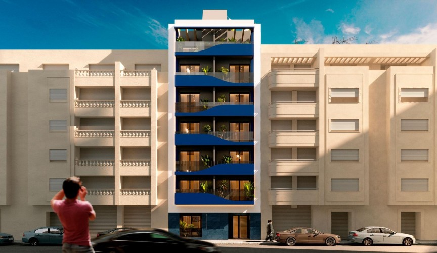 New Build - Apartment -
Torrevieja - Playa del Acequión