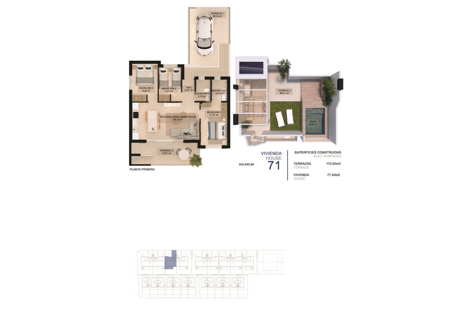 New Build - Bungalow -
Pilar de la Horadada - La Torre De La Horadada