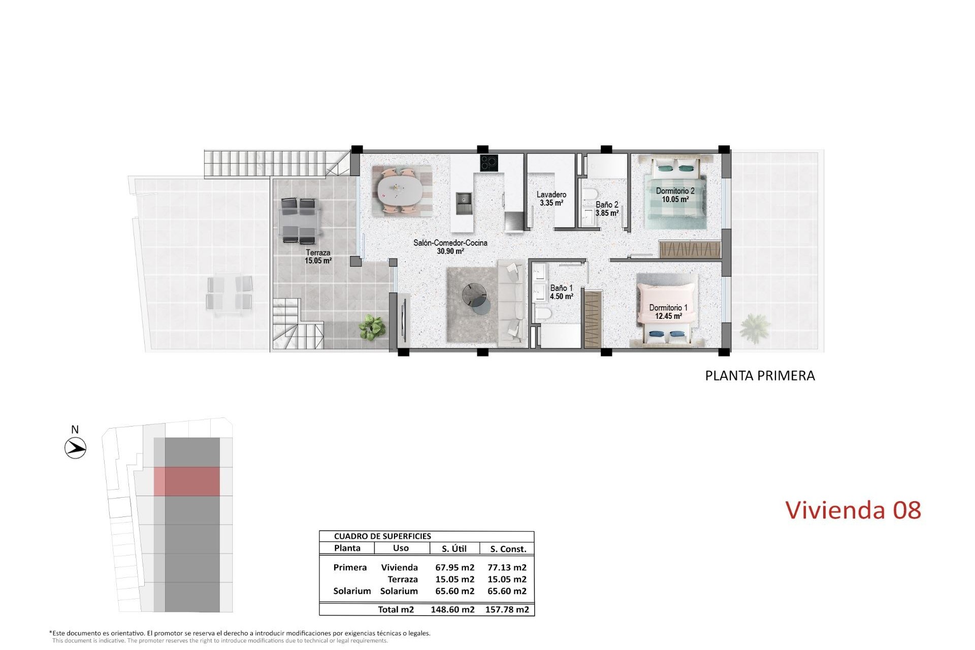 New Build - Bungalow -
Pilar de la Horadada - pueblo