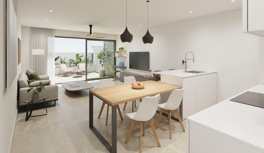 New Build - Bungalow -
Pilar de la Horadada - pueblo