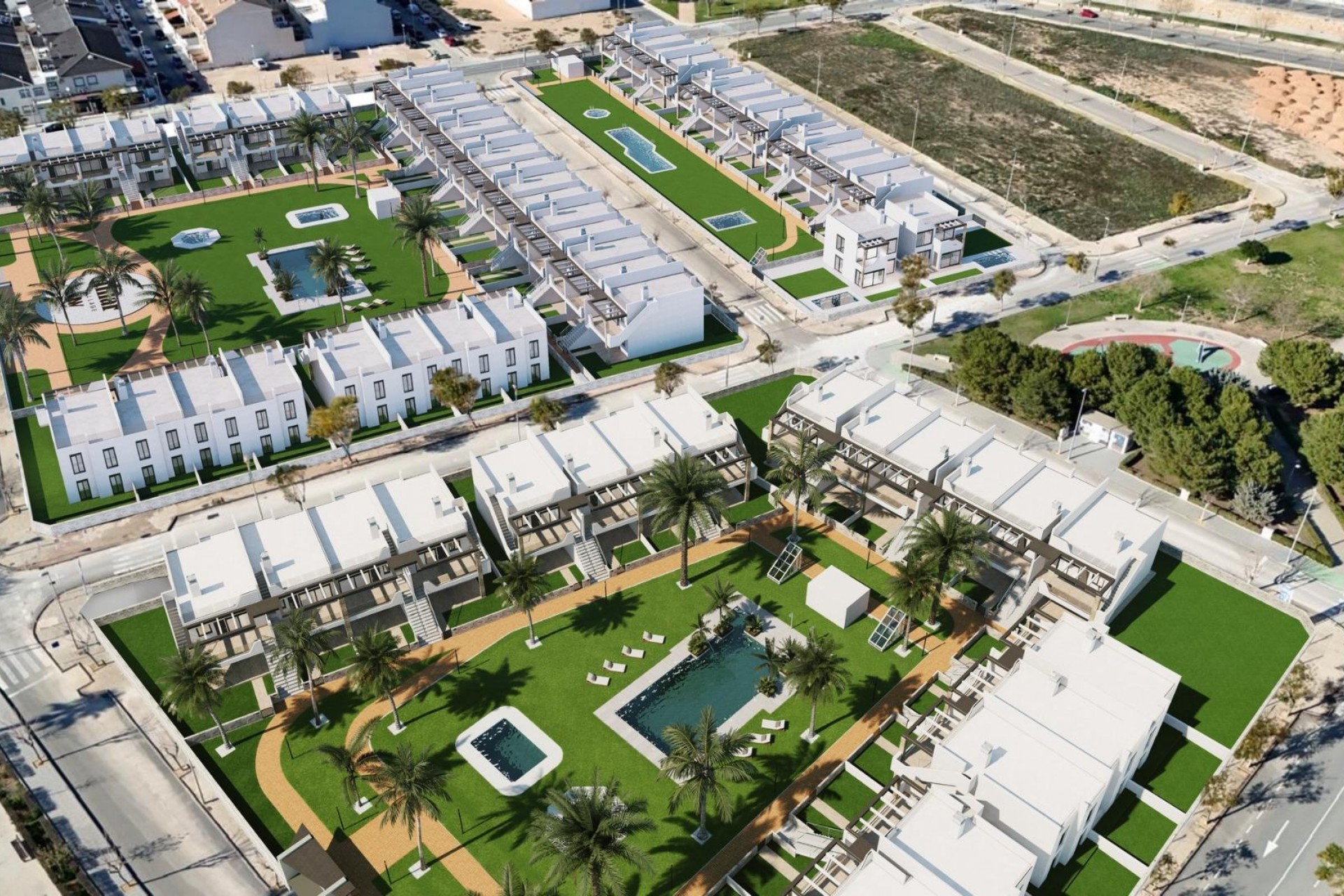 New Build - Bungalow -
Pilar de la Horadada - pueblo