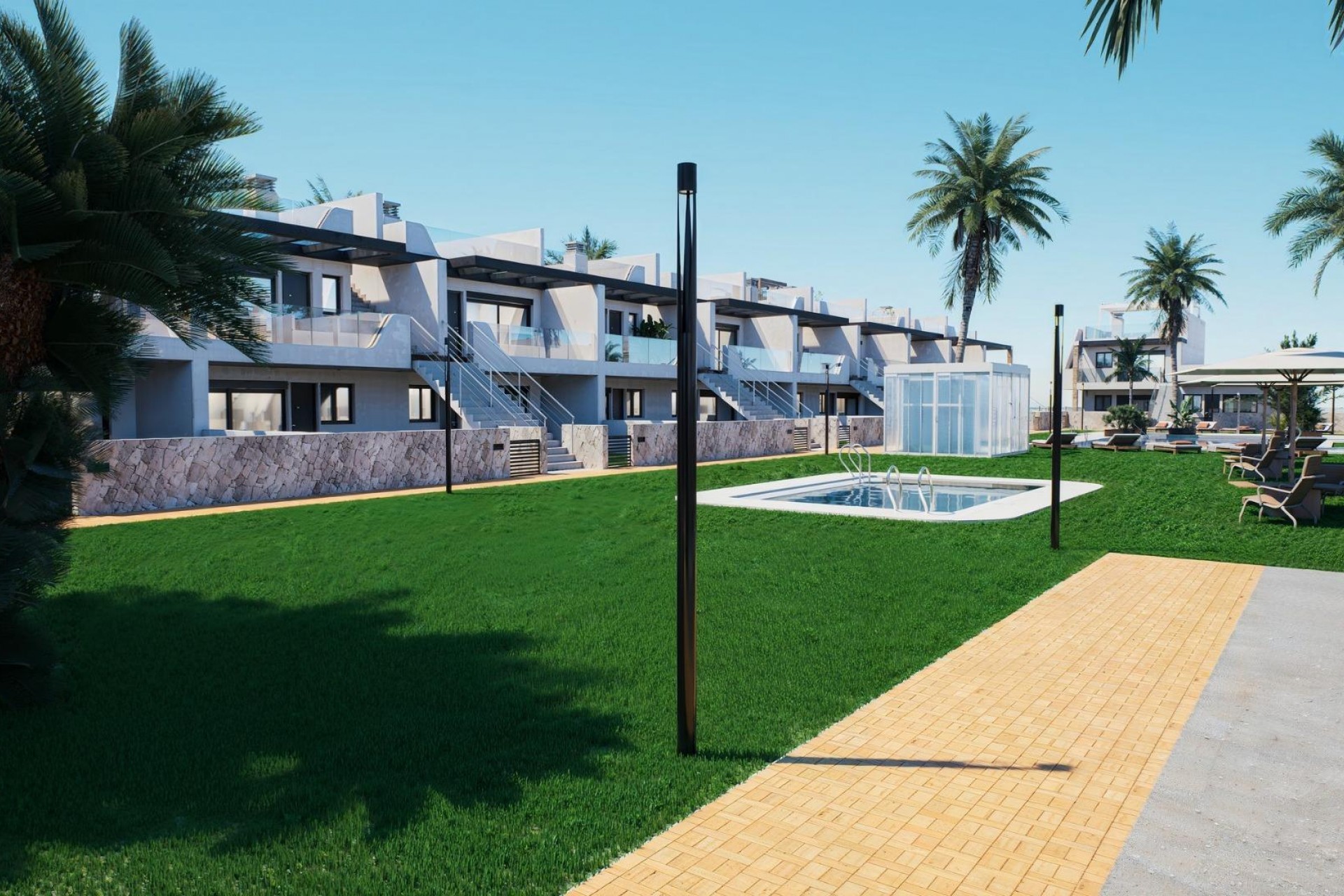 New Build - Bungalow -
Pilar de la Horadada - pueblo