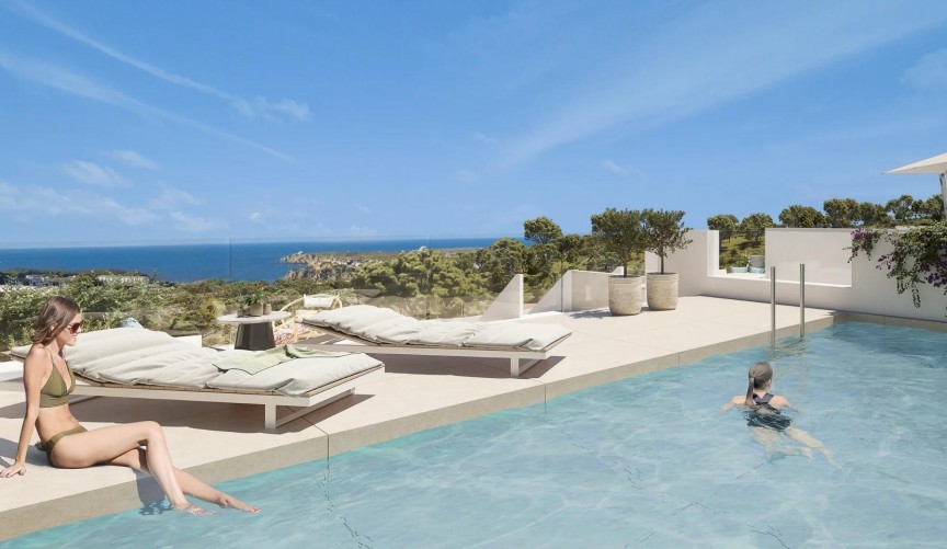 New Build - Penthouse -
Arenal d´en Castell - pueblo