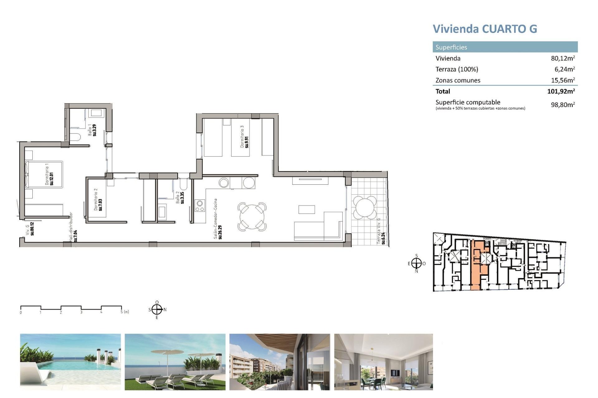 New Build - Penthouse -
Guardamar del Segura - Pueblo