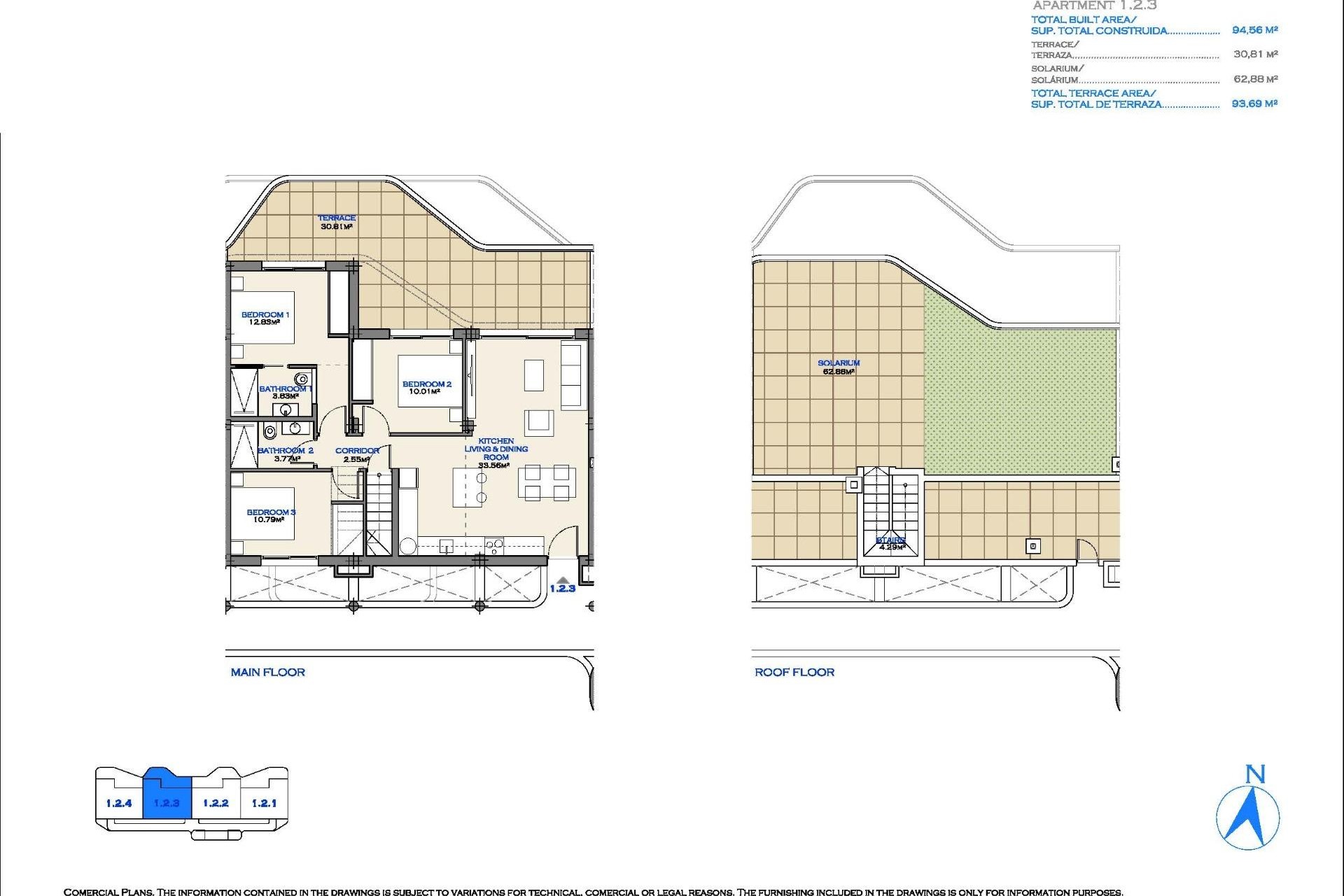 New Build - Penthouse -
Los Alcazares - Serena Golf