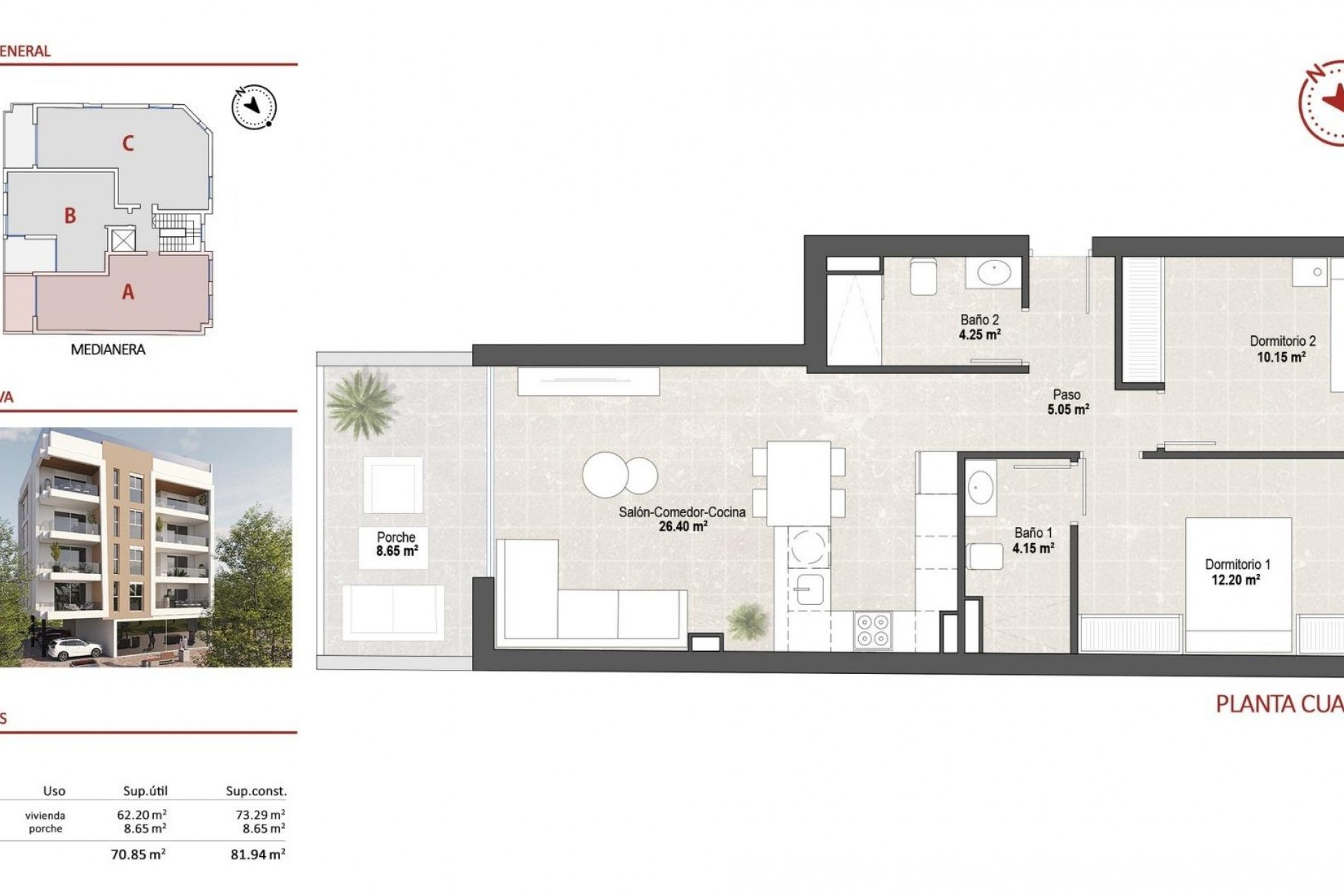 New Build - Penthouse -
San Pedro del Pinatar - Lo Pagan