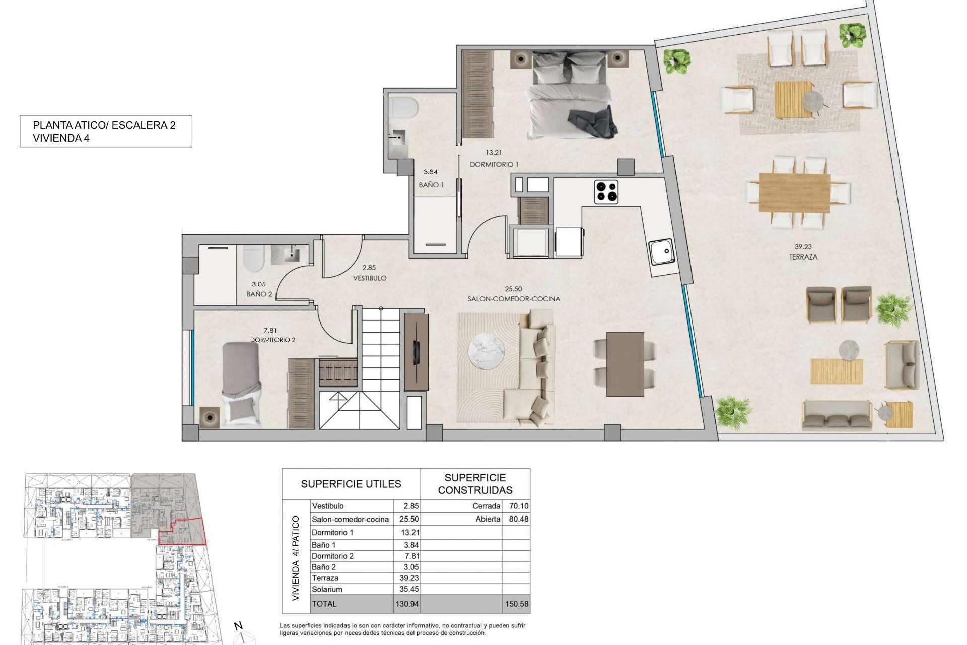 New Build - Penthouse -
Santa Pola - Estacion de autobuses