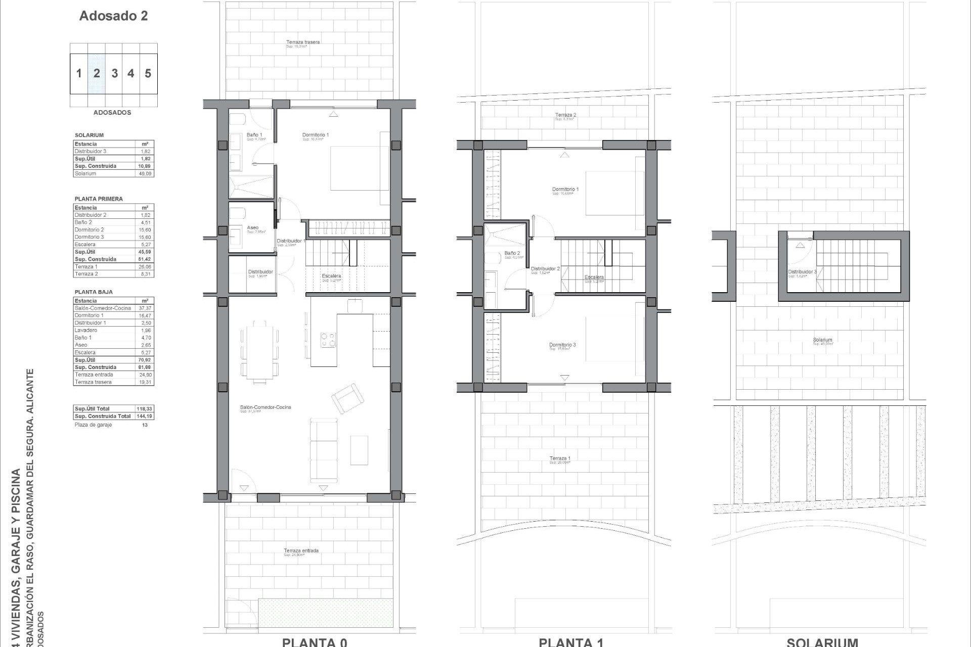 New Build - Town House -
Guardamar del Segura - El Raso