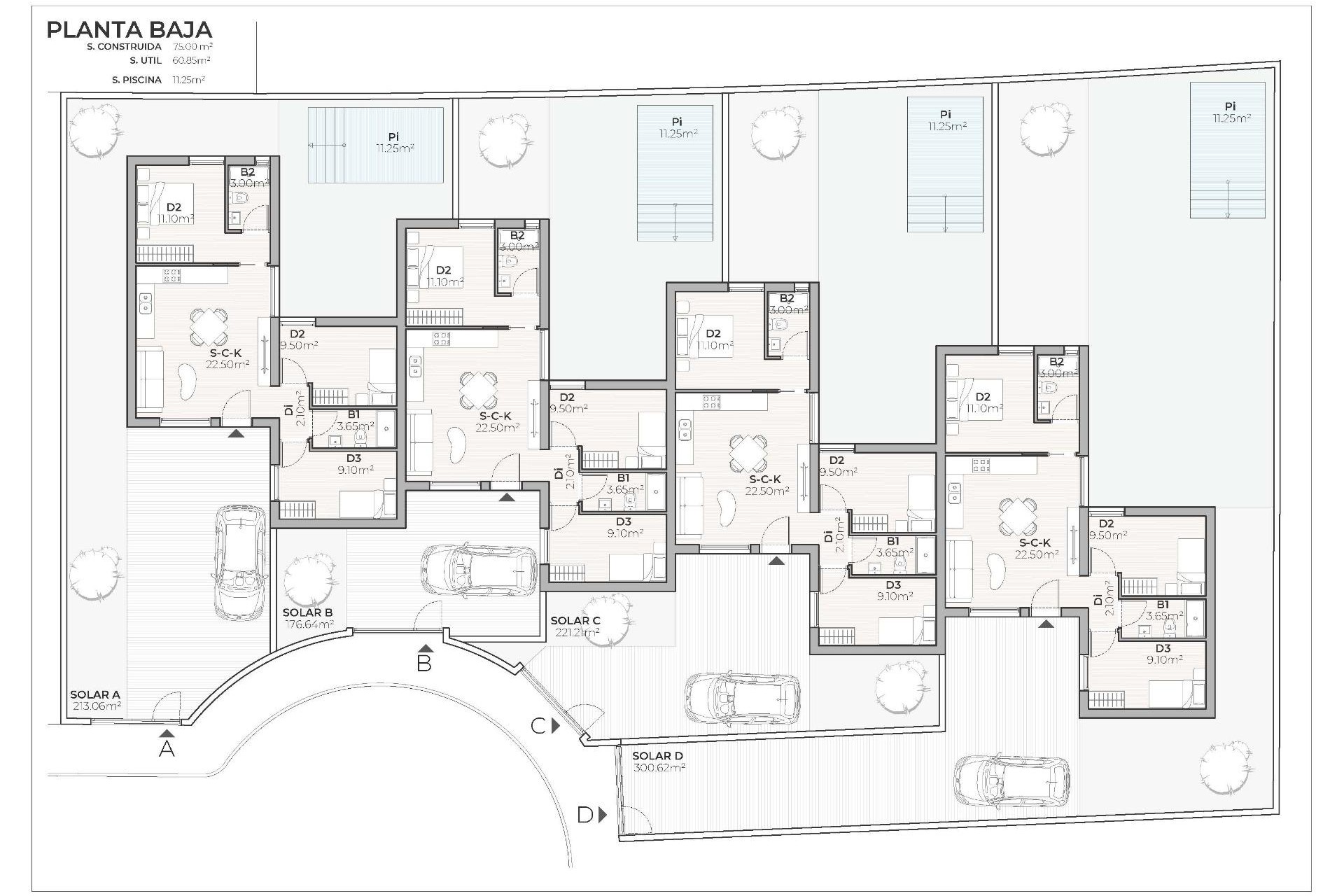 New Build - Town House -
Mazarron - Country Club