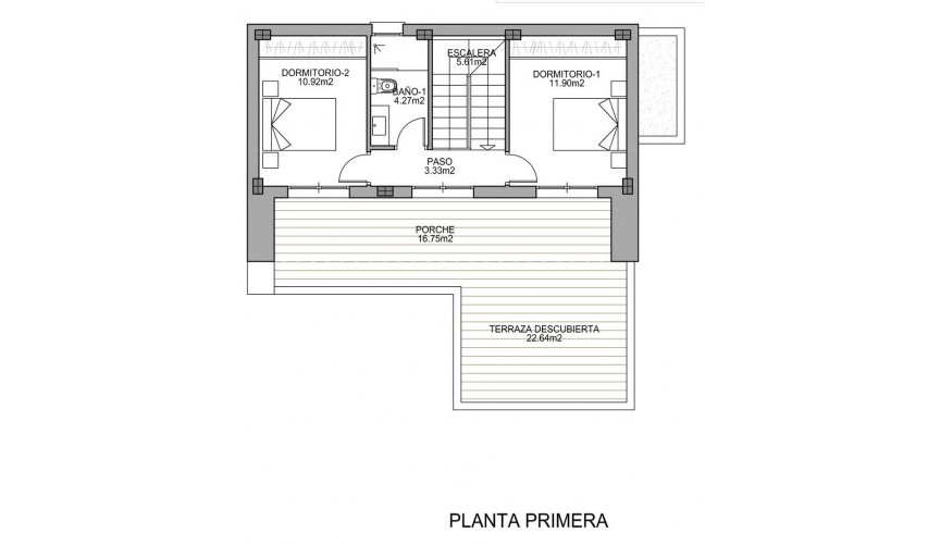 New Build - Villa -
Benijofar - Polideportivo