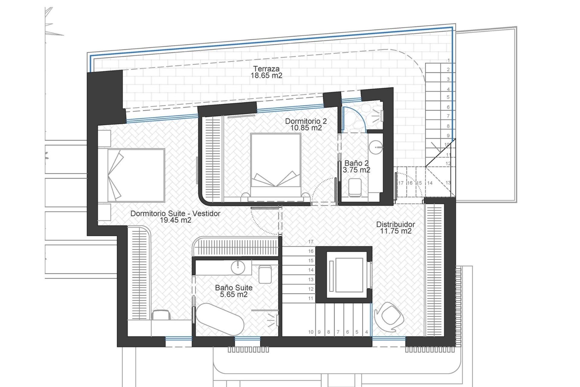 New Build - Villa -
Cabo de Palos - Cala Flores