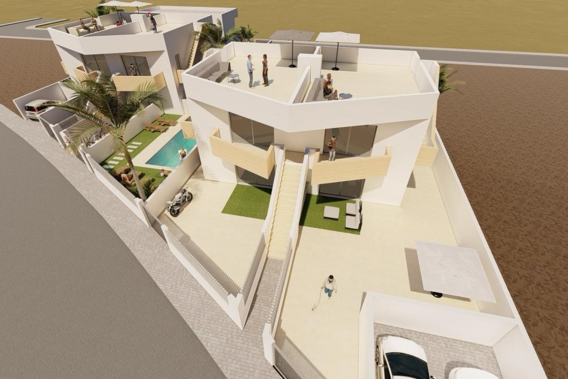 New Build - Villa -
Puerto de Mazarron - Mar De Plata